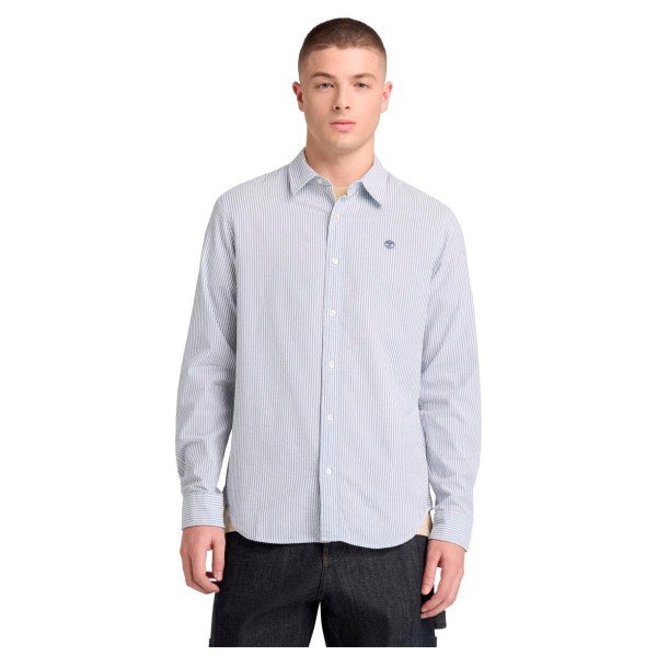 Timberland - L/S Seersucker Striped Shirt Regular - Skjorte