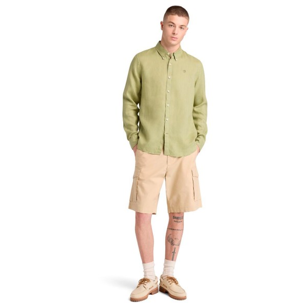 Timberland - Mill Brook Linen Shirt - Overhemd