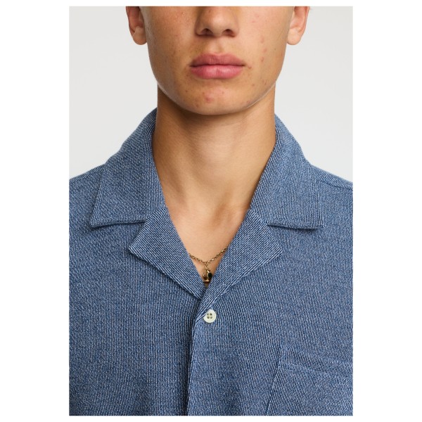 Revolution - Short-Sleeved Cuban Shirt - Skjorta