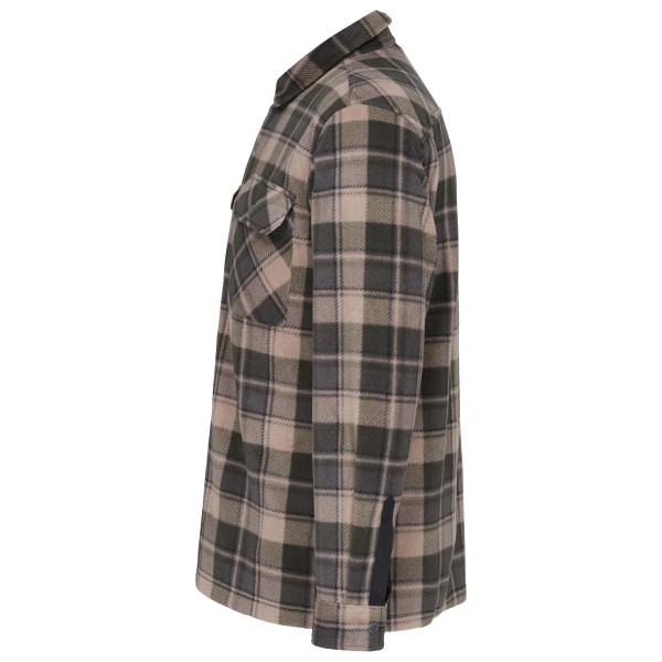 Heber Peak - TimberHe. Fleece Check Shirt - Overhemd