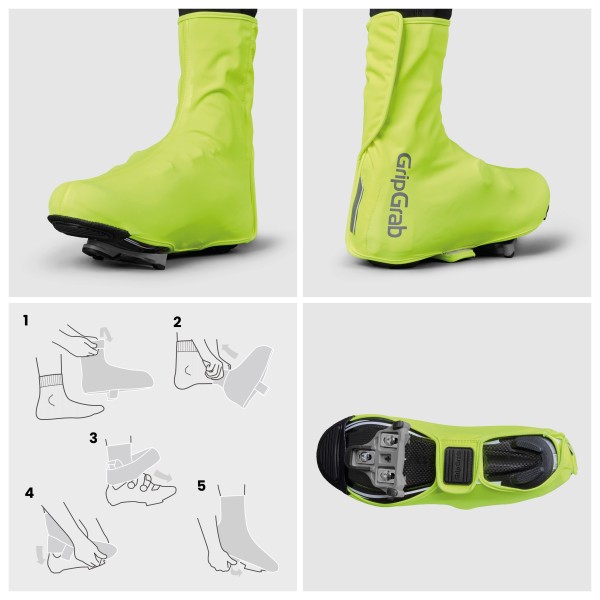 GripGrab - RIDE 2 Wasserdichte Rennrad Überschuhe - Overshoes