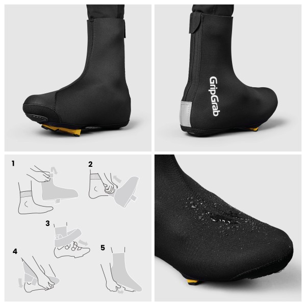 GripGrab - RIDE 2 Wasserdichte Winter Rennrad Überschuhe - Oversko