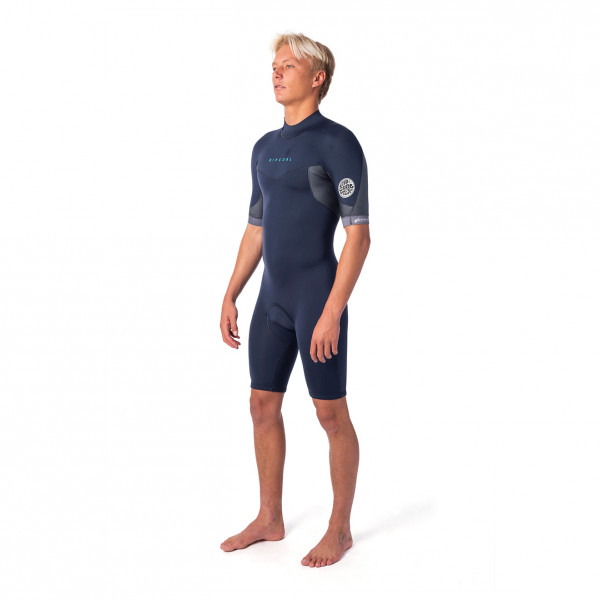 Rip Curl - Dawn Patrol 2mm Back Zip Spring - Neoprendragt