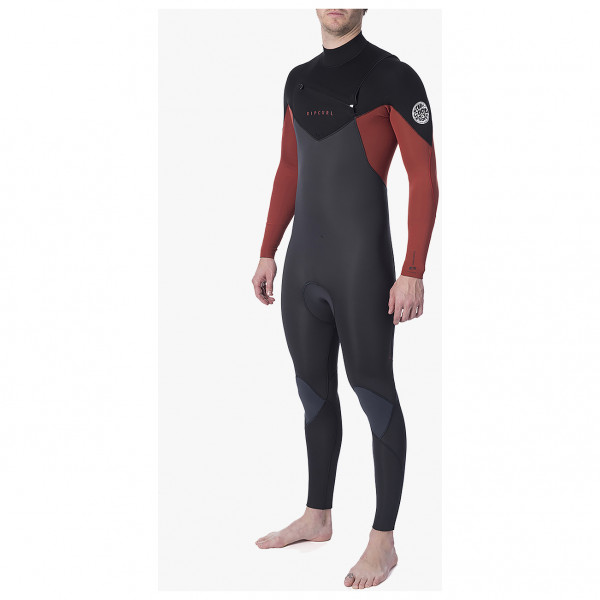 Rip Curl - Dawn Patrol C/Zip 4/3mm Steamer - Neoprendragt