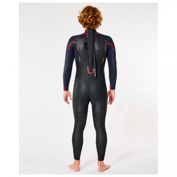 Rip Curl - Omega 4/3 GB Back Zip Steamer - Traje de neopreno
