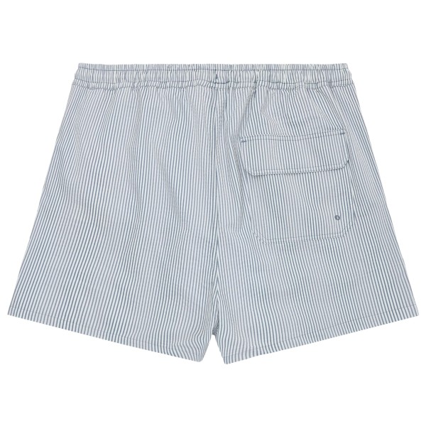 KnowledgeCotton Apparel - Mid-Thigh Stripe Seersucker Swimshorts - Swim brief