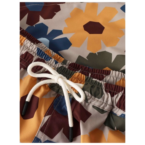 KnowledgeCotton Apparel - Stretch AOP Swimshorts - Badbyxa