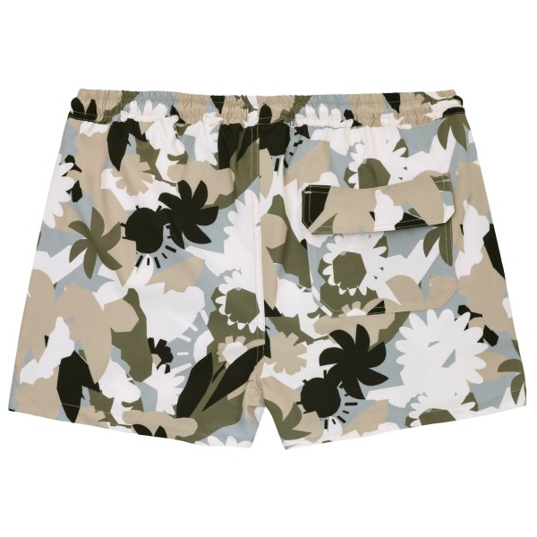 KnowledgeCotton Apparel - Stretch Nature AOP Swimshorts - Badebukser