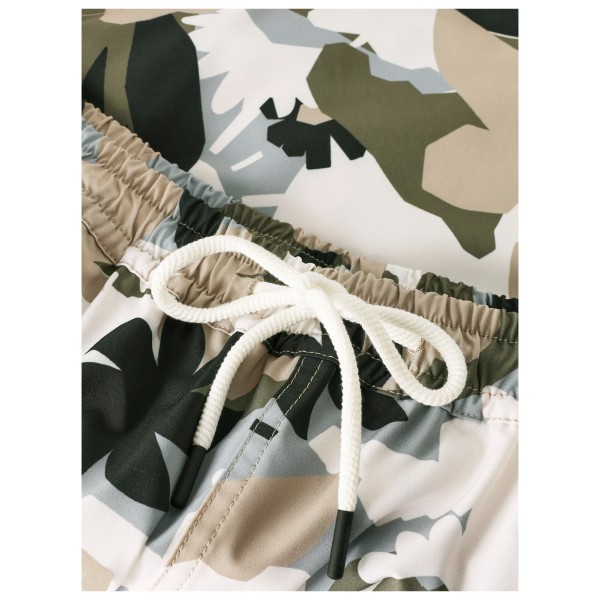 KnowledgeCotton Apparel - Stretch Nature AOP Swimshorts - Badebukser