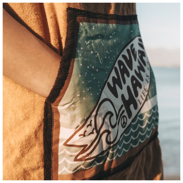 Wave Hawaii - Poncho Campeche - Poncho da surf