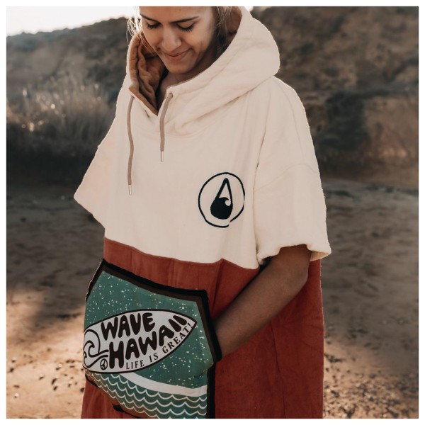 Wave Hawaii - Poncho Campeche - Poncho da surf