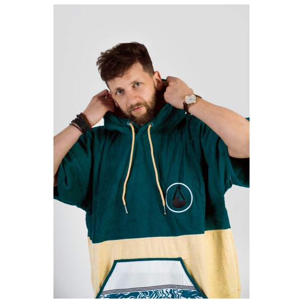 Wave Hawaii - Poncho Petrol - Poncho de surf