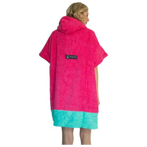 Wave Hawaii - Poncho Pink Wave Cv - Strandponcho