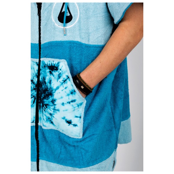 Wave Hawaii - Zip Poncho Cotton Flyh - Poncho de surf