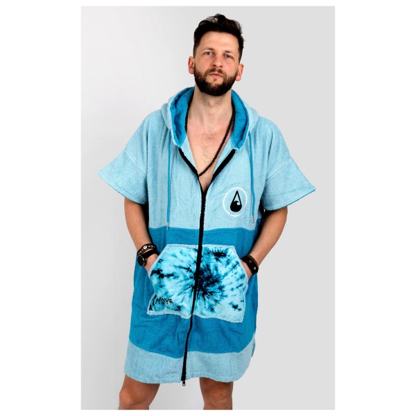 Wave Hawaii - Zip Poncho Cotton Flyh - Strandponcho