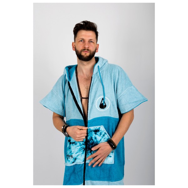 Wave Hawaii - Zip Poncho Cotton Flyh - Surf poncho