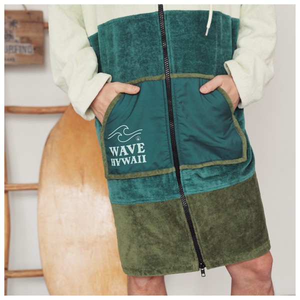 Wave Hawaii - Zip Poncho Longsleeve Pattaya - Surf poncho