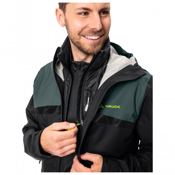 Vaude - All Year Moab 3in1 Rain Jacket - Fietsjas