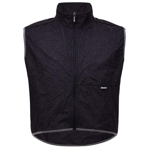 Santini - High Vis Cropped Over-Vest - Fietsbodywarmer
