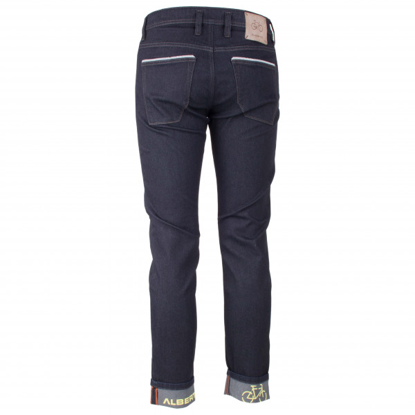 ALBERTO - Bike-B Eco Repel Denim - Cykelbyxa