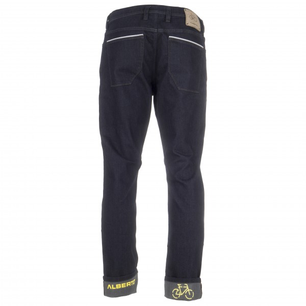 ALBERTO - Bike-B Eco Repel Denim - Cykelbyxa
