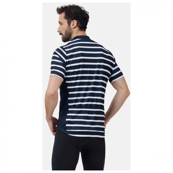 Odlo - Stand-Up Collar S/S Full Zip Essential - Cykeltrikå