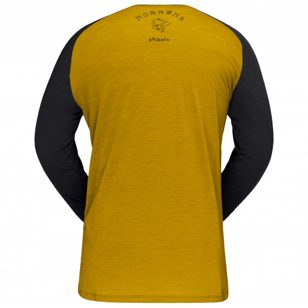 Norrøna - Skibotn Wool 3/4 T-Shirt - Velotrikot