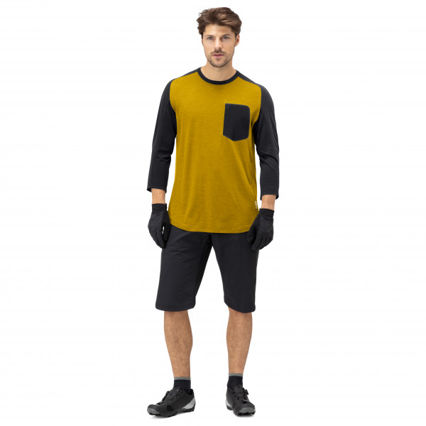 Norrøna - Skibotn Wool 3/4 T-Shirt - Velotrikot