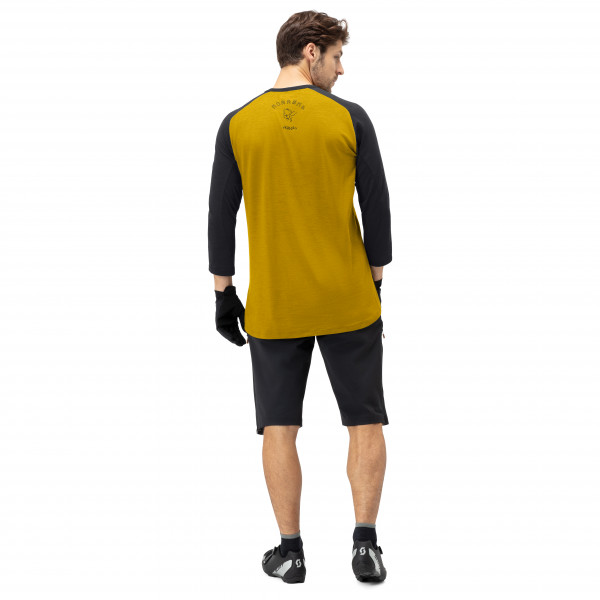 Norrøna - Skibotn Wool 3/4 T-Shirt - Velotrikot