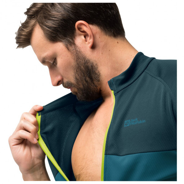 Jack Wolfskin - Morobbia Full Zip T - Cykeltrikå