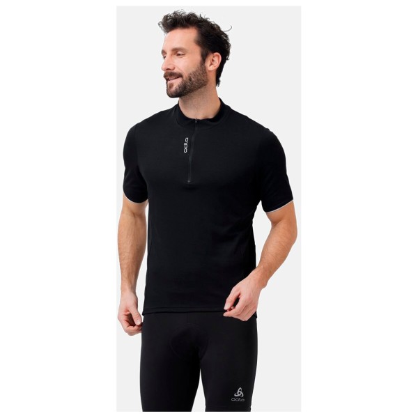 Odlo - Essential T-Shirt S/U Collar S/S Half Zip - Cycling jersey