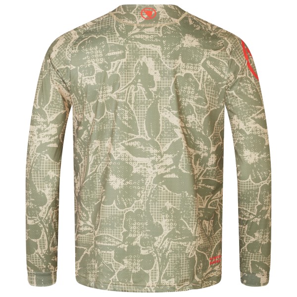 Endura - Grid Floral LTD Printed L/S Tee - Cykeljersey