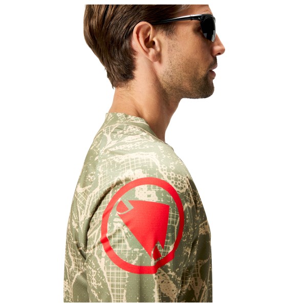Endura - Grid Floral LTD Printed L/S Tee - Velotrikot