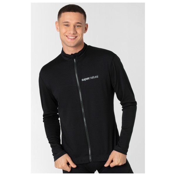 super.natural - Gravier L/S Camisa - Velotrikot