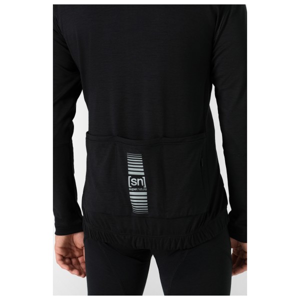 super.natural - Gravier L/S Camisa - Velotrikot