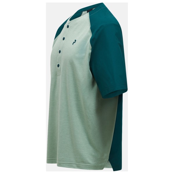 Peak Performance - Trail Snap Henley S/S - Pyöräilypusero
