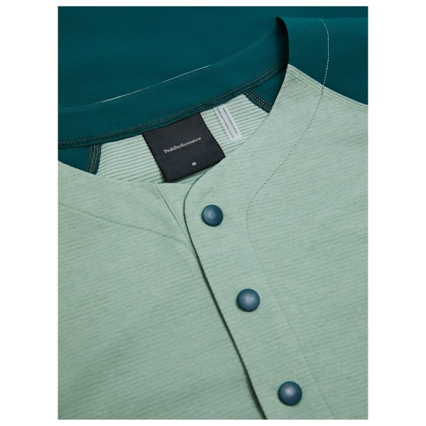 Peak Performance - Trail Snap Henley S/S - Pyöräilypusero