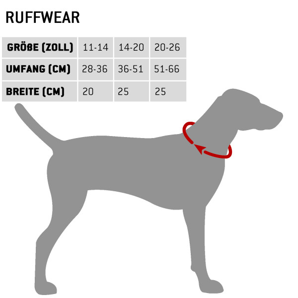 Ruffwear - Flat Out Collar - Koiran kalanauhat