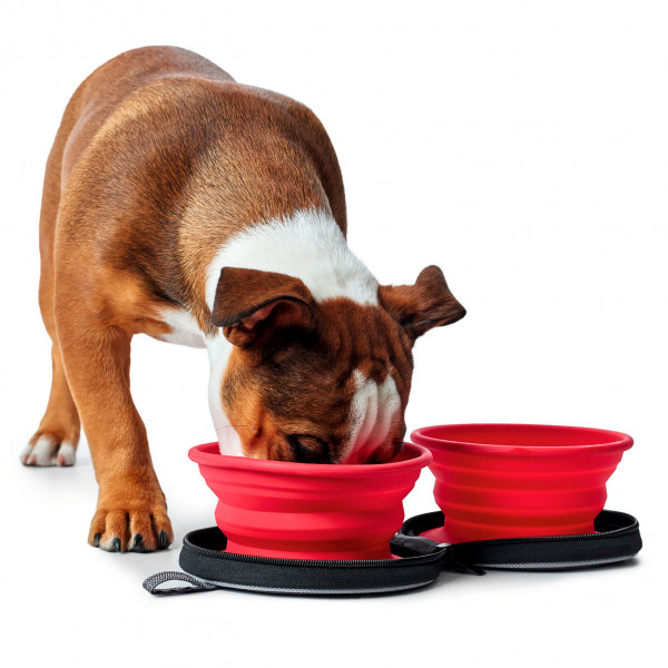 Hunter - Silicone Travel Bowl with Bag List - Hondenspullen