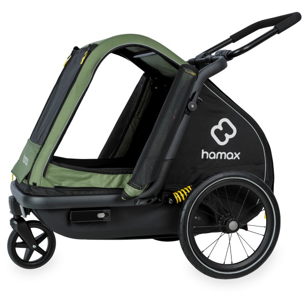 Hamax - Pluto - Remolque de bicicleta para perros