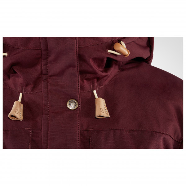 Fjällräven - Women's Singi Wool Padded Parka - Pitkä takki