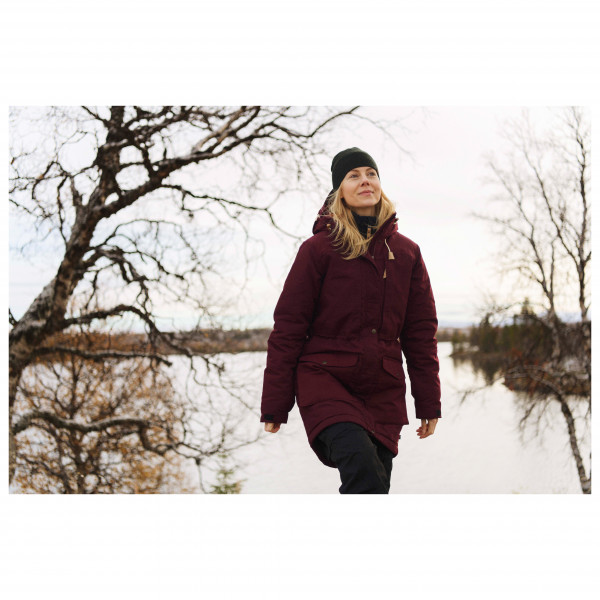 Fjällräven - Women's Singi Wool Padded Parka - Pitkä takki