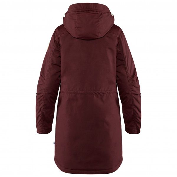 Fjällräven - Women's Singi Wool Padded Parka - Pitkä takki