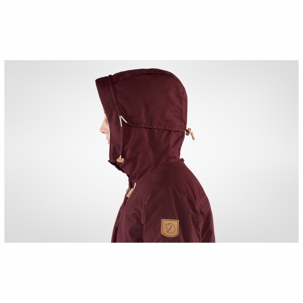 Fjällräven - Women's Singi Wool Padded Parka - Pitkä takki
