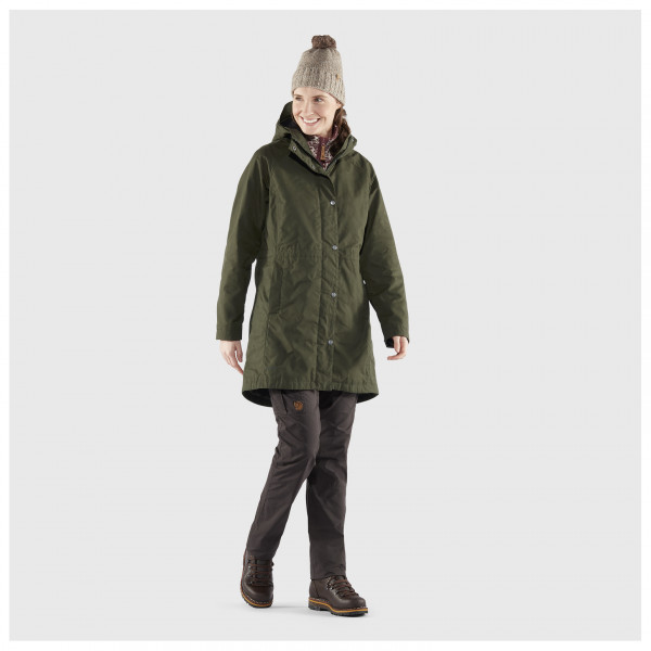 Fjällräven - Women's Karla Hydratic Jacket - Pitkä takki