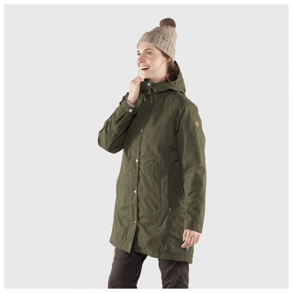 Fjällräven - Women's Karla Hydratic Jacket - Pitkä takki