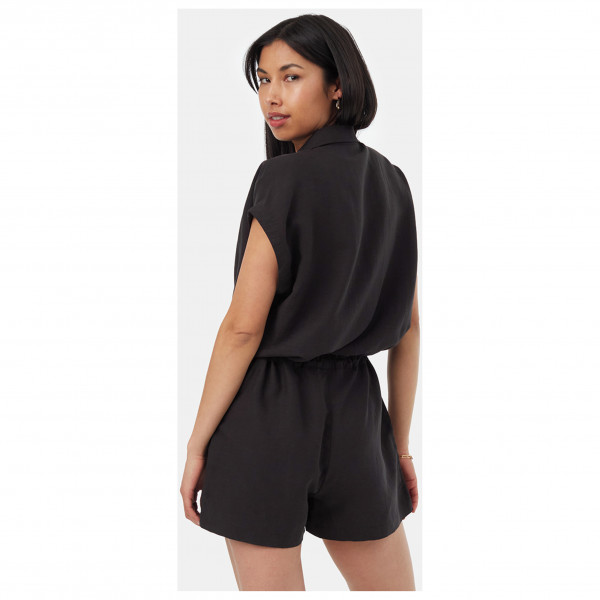 tentree - Women's Treelinen Button Front Romper - Mono
