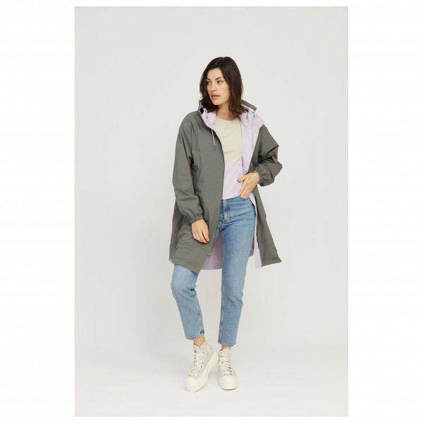Mazine - Women's Loose Fit Light Parka - Mantel