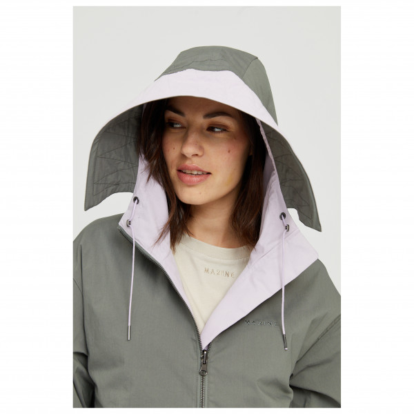 Mazine - Women's Loose Fit Light Parka - Mantel