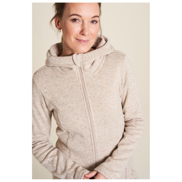 Tranquillo - Women's Fleece-Jacke mit Kapuze - Lange jas
